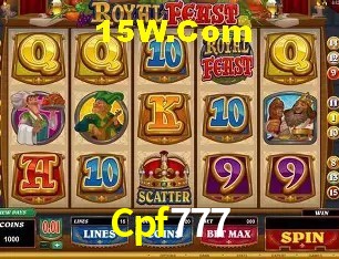 Bônus de Boas-vindas Cpf777