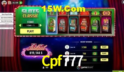 Promoção Relâmpago Cpf777